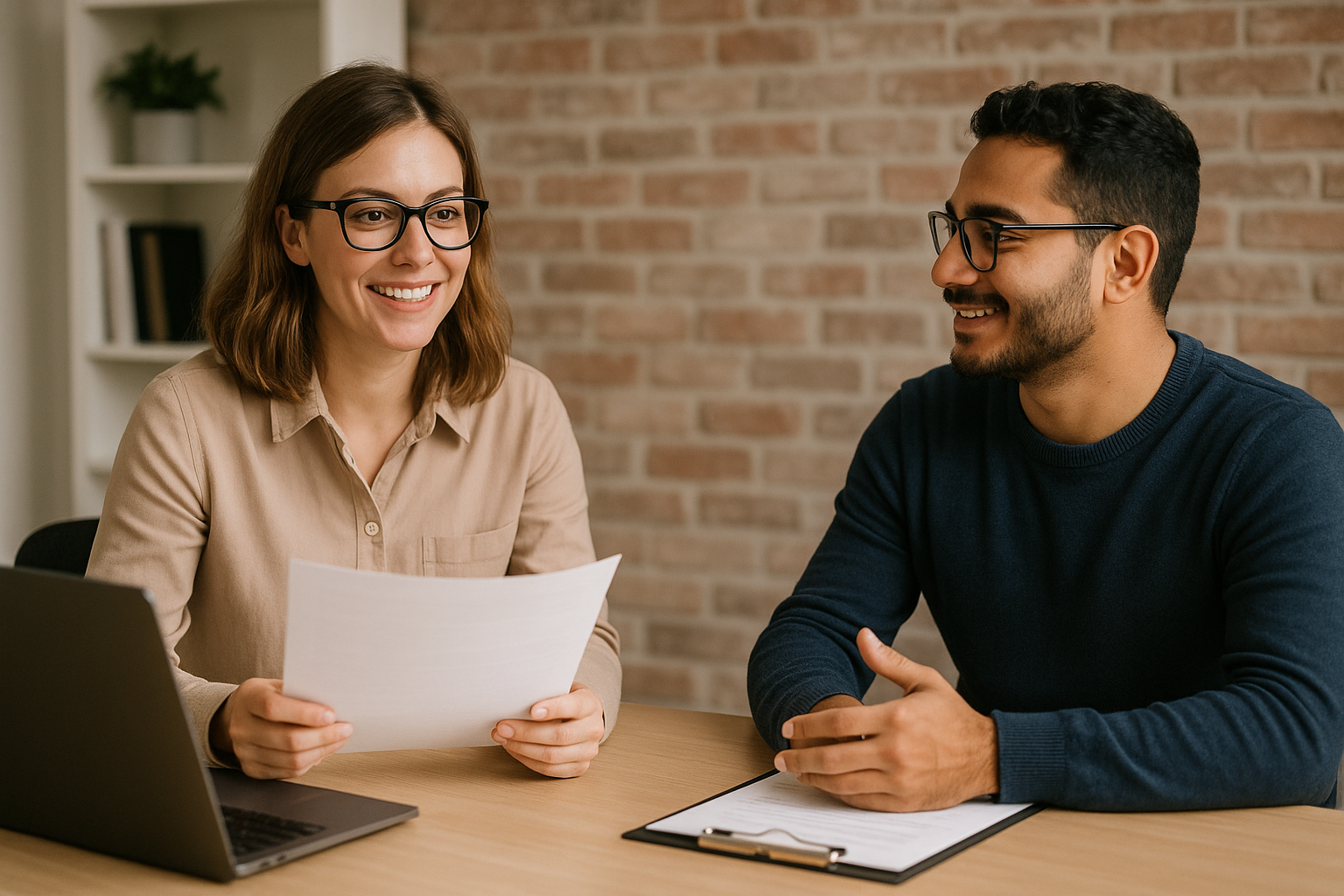 Strengths illustration in an interview